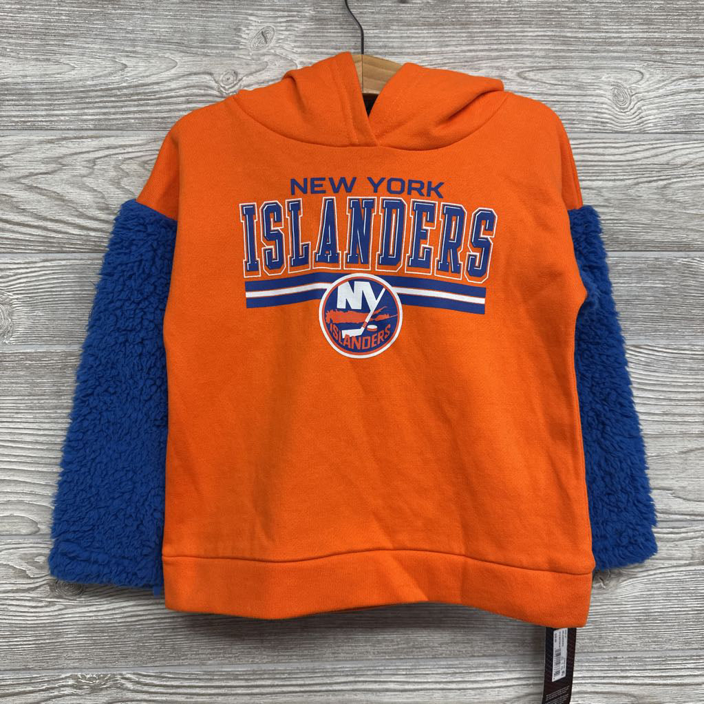 NEW Hooded Sherpa Sweatshirt New York Islanders 4t