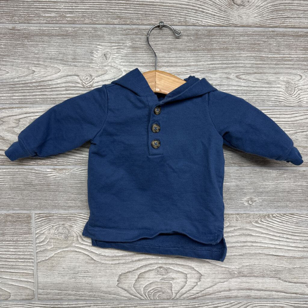 Henley Pullover W/ Hood 3m