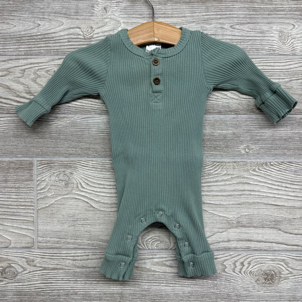 LS Ribbed Henley Outfit 3m