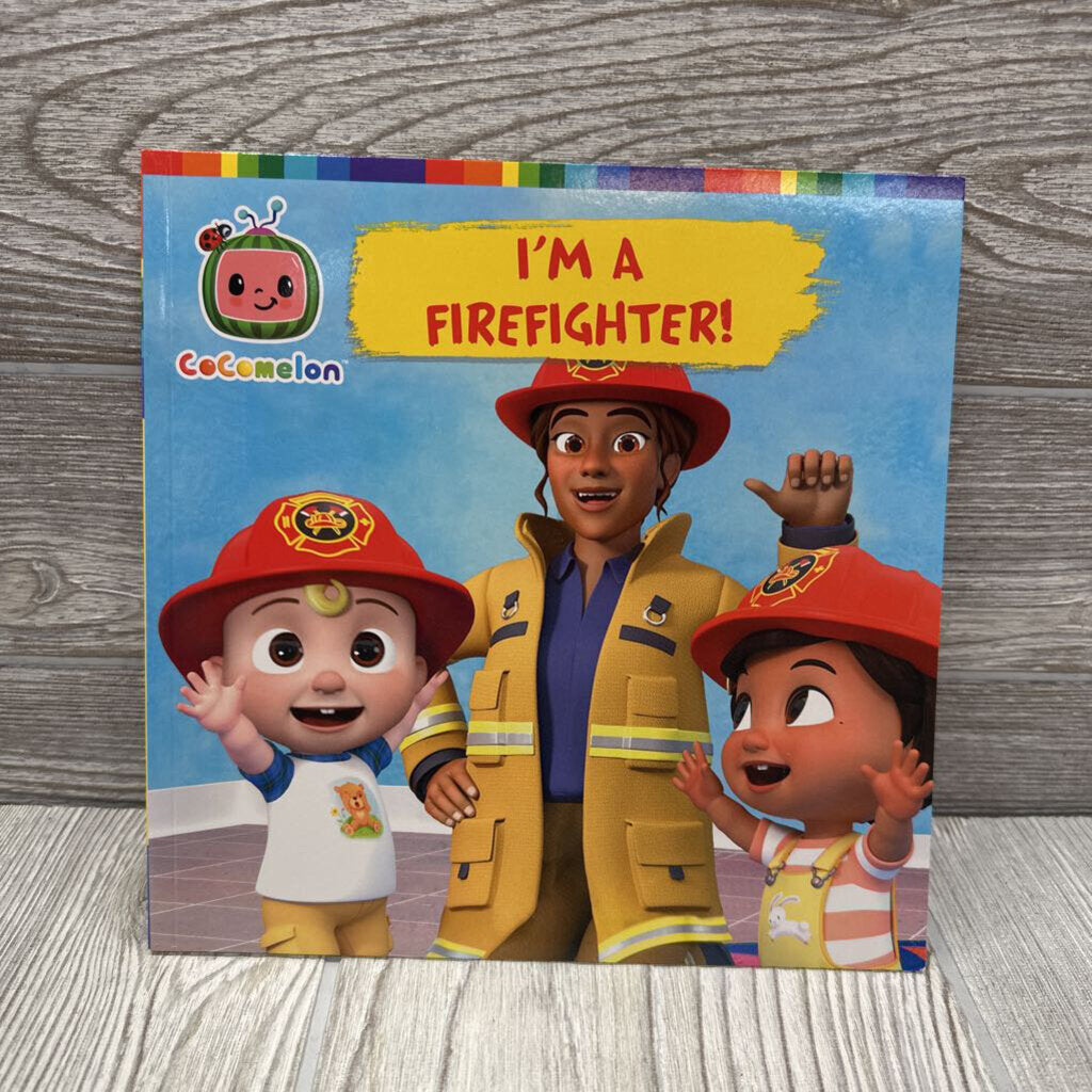Cocomelon I'm A Firefighter! Paperback Book