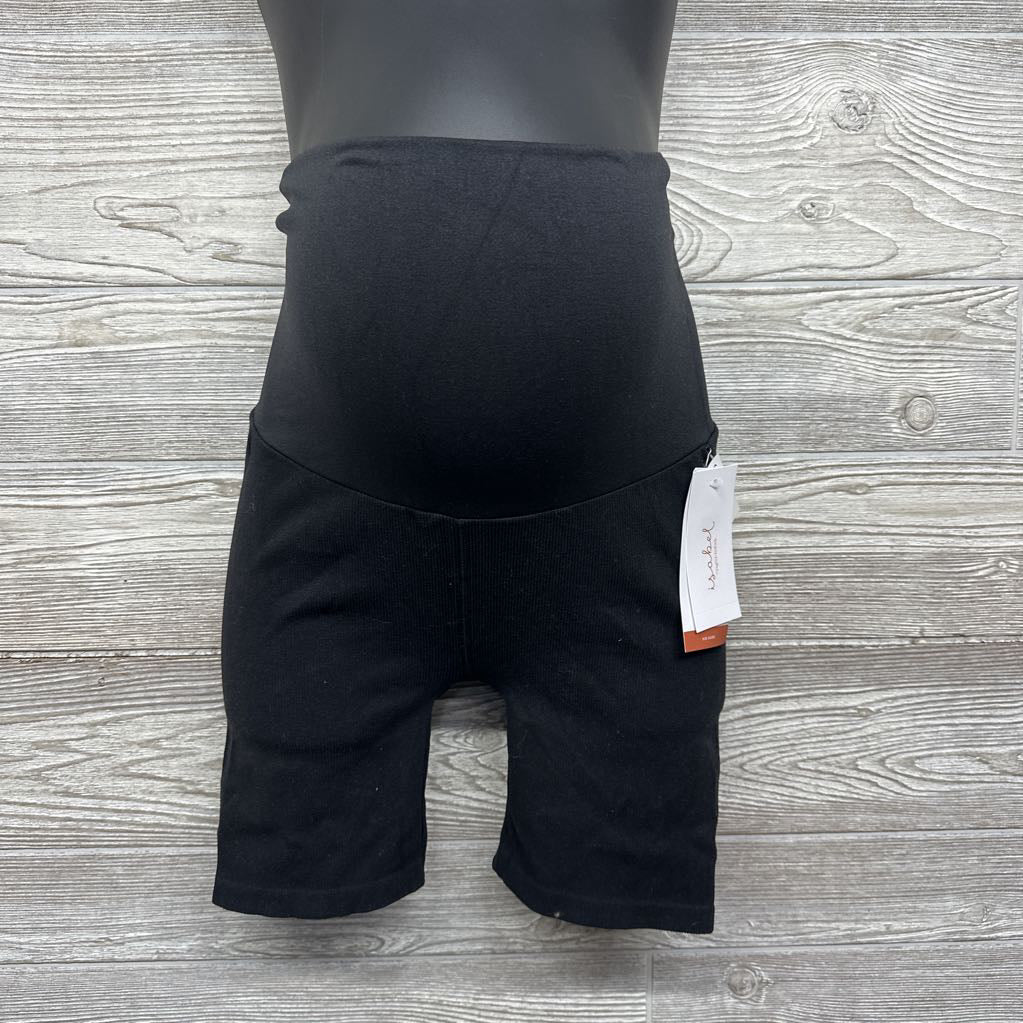 NEW Full Panel Ribbed Bike Shorts Large