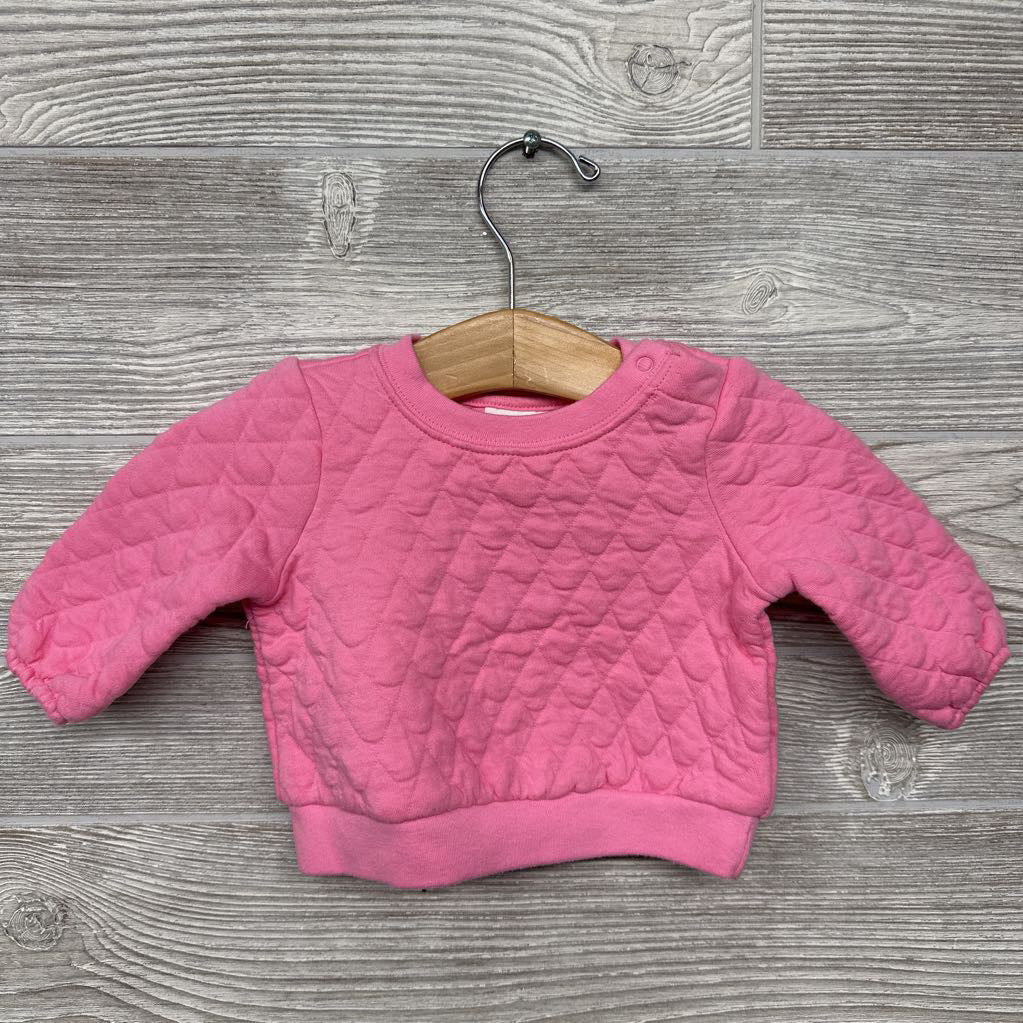 Quilted Crewneck 0-3m