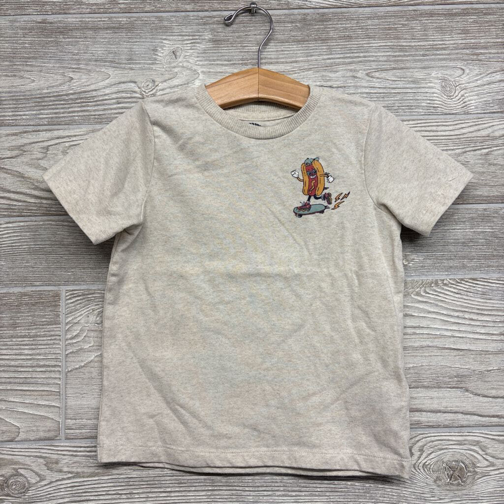 Shirt Hot Dog Skateboarding 4t