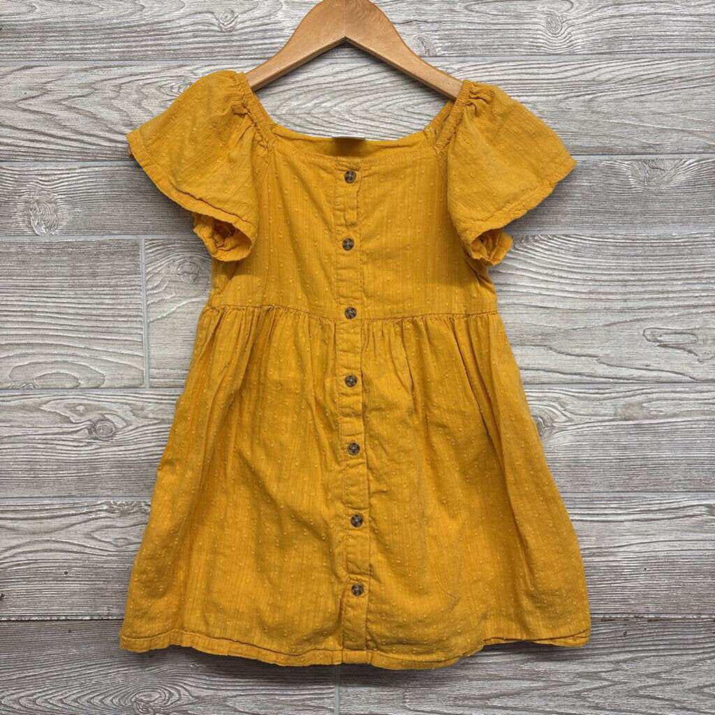 Button Up Textured Dress 5