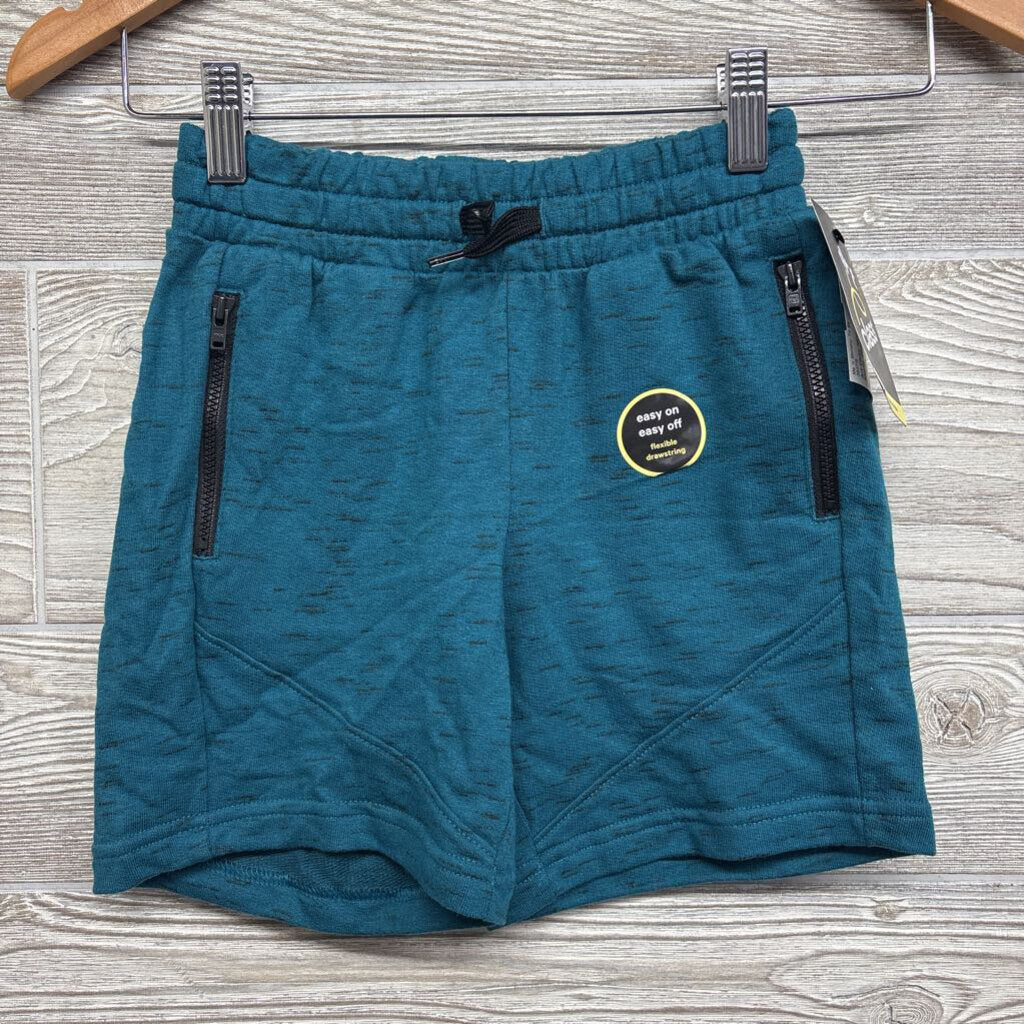 NEW Drawstring Shorts Zipper Pockets 4-5