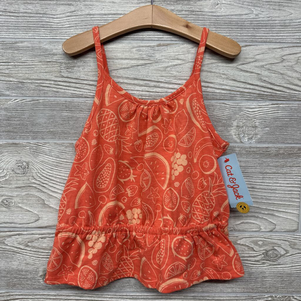 NEW Tank Top Fruits Open Back 8