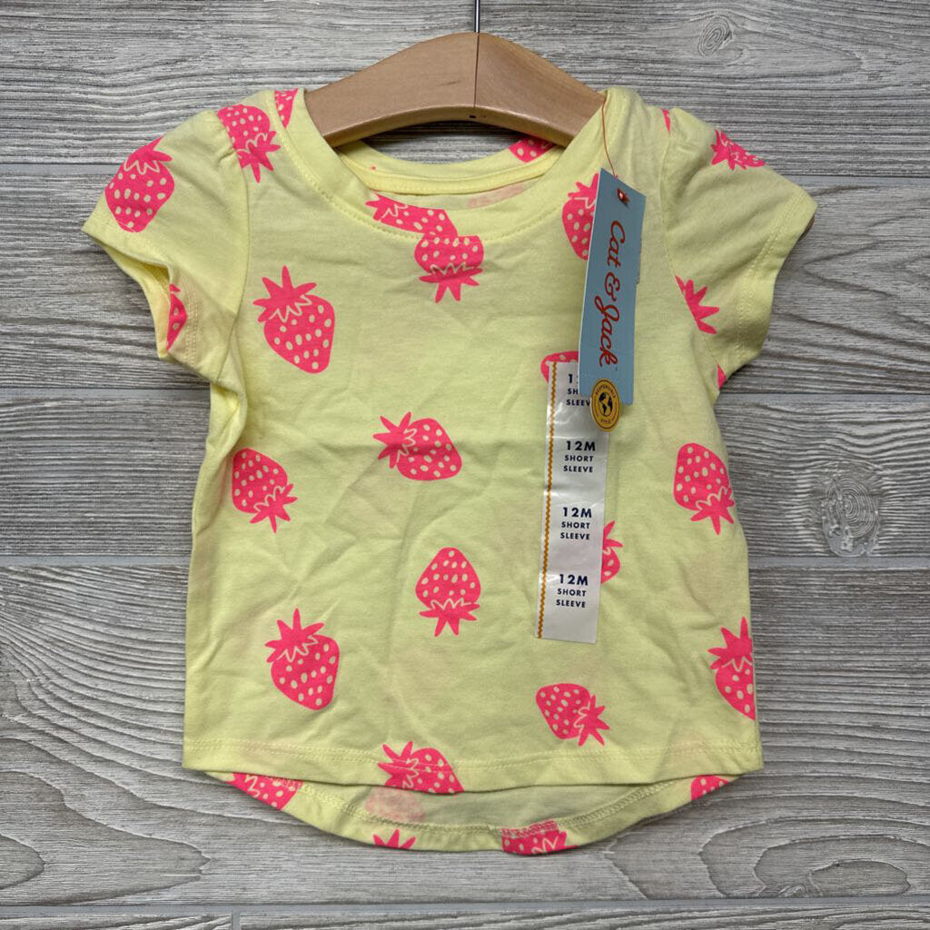 NEW Shirt Strawberries 12m