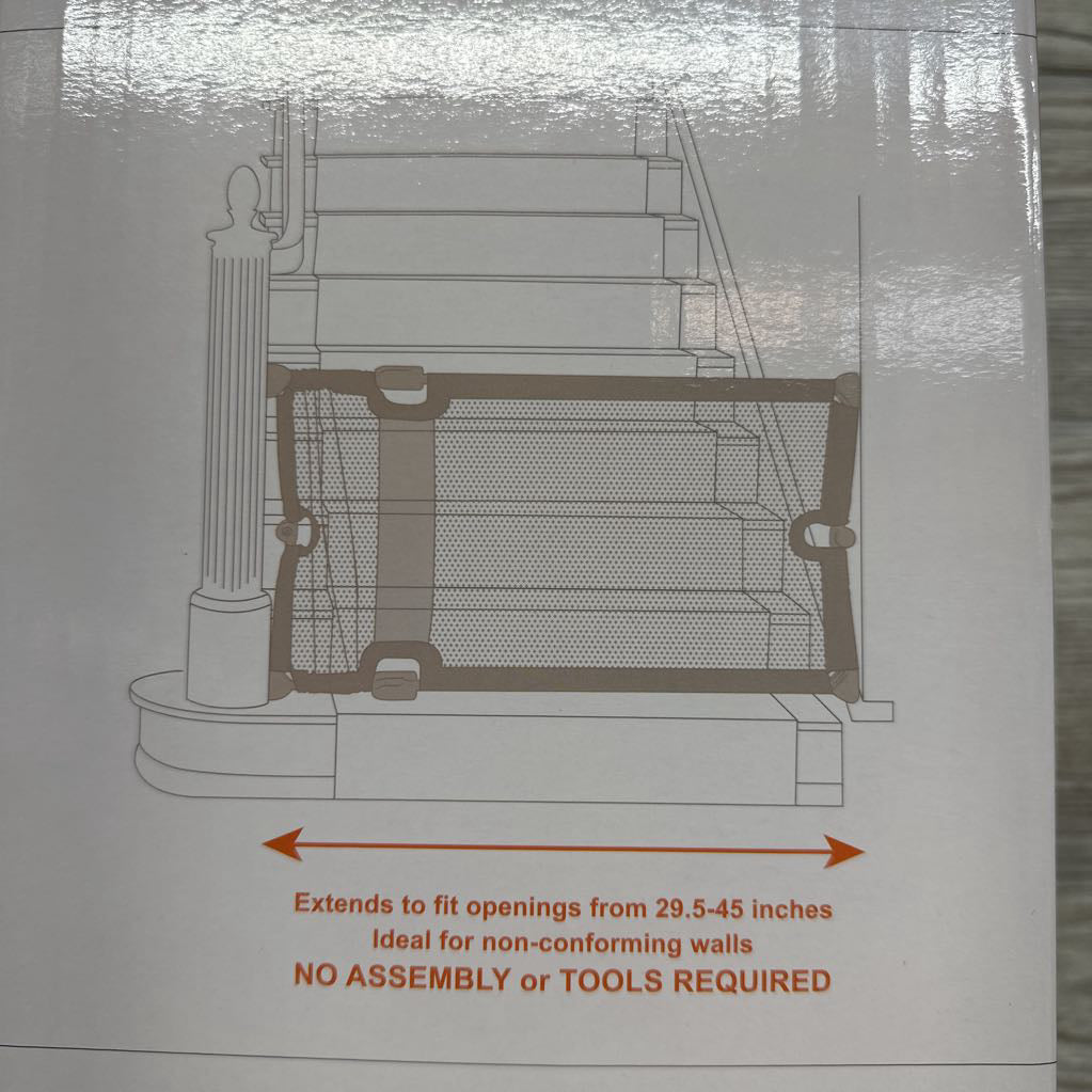 The Navi Gate NEW Retractable Safety Gate