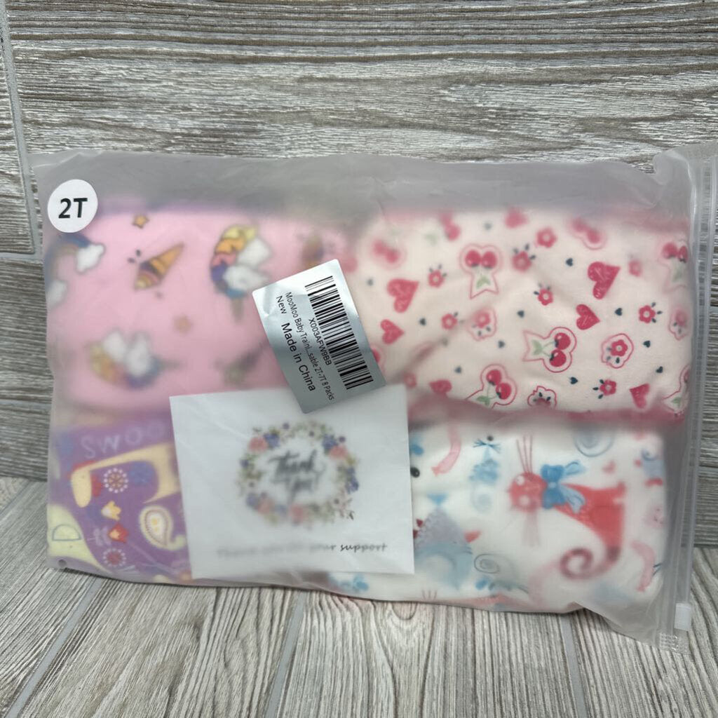 NEW 8 Pk Training Pants 2t