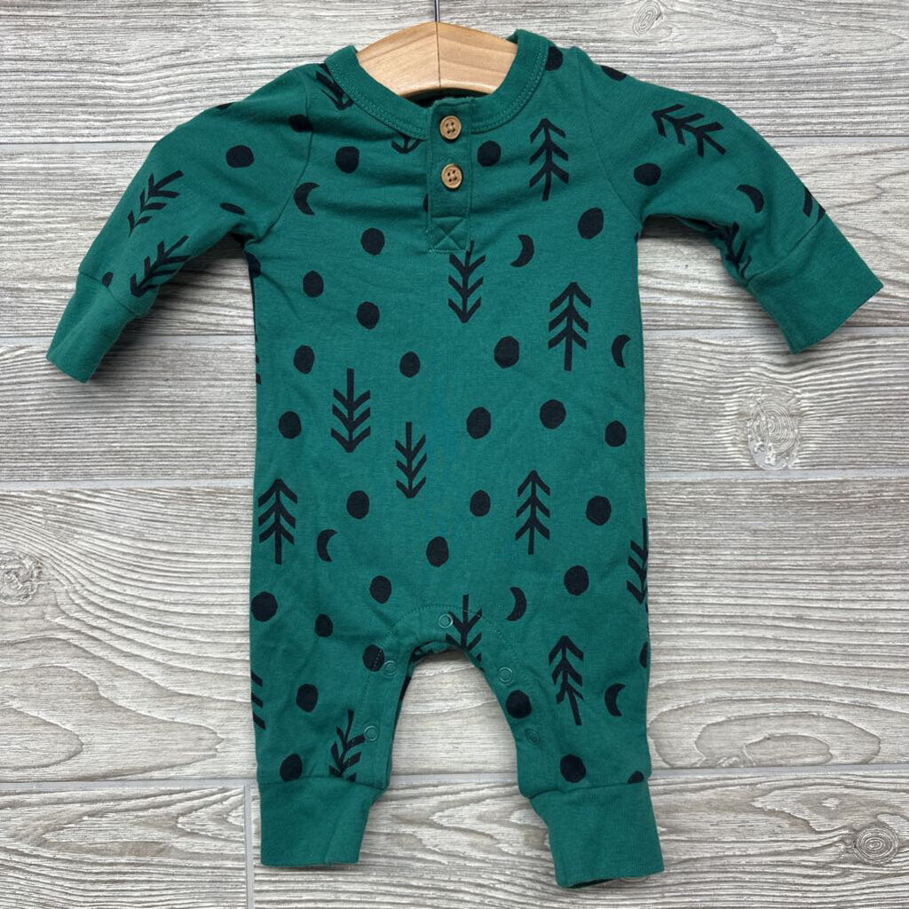 LS Henley Outfit Dots Trees nb