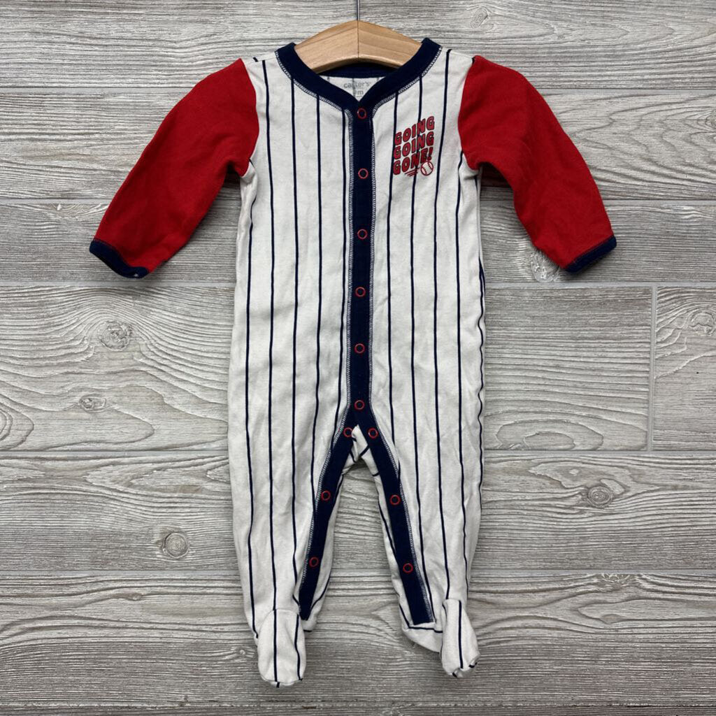 Snap Sleeper Stripes Going Going Gone 9m