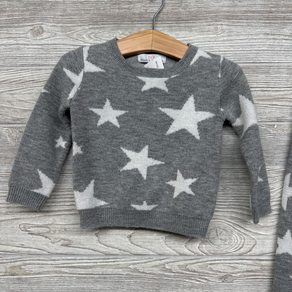 Matching Mom & Baby Sweaters Stars