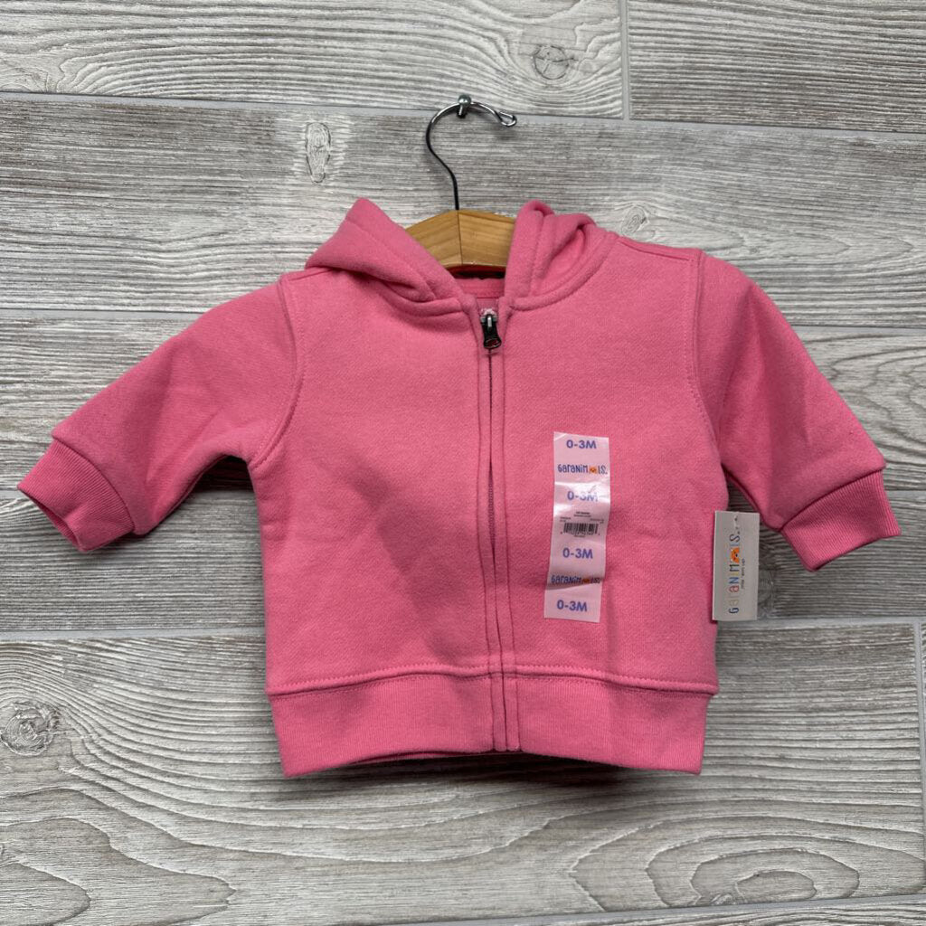 NEW Full Zip Hoodie 0-3m