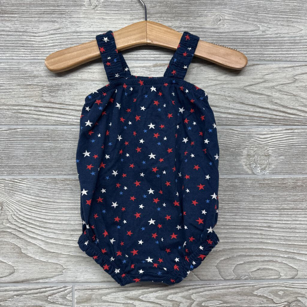 Tank Romper Stars 3-6m