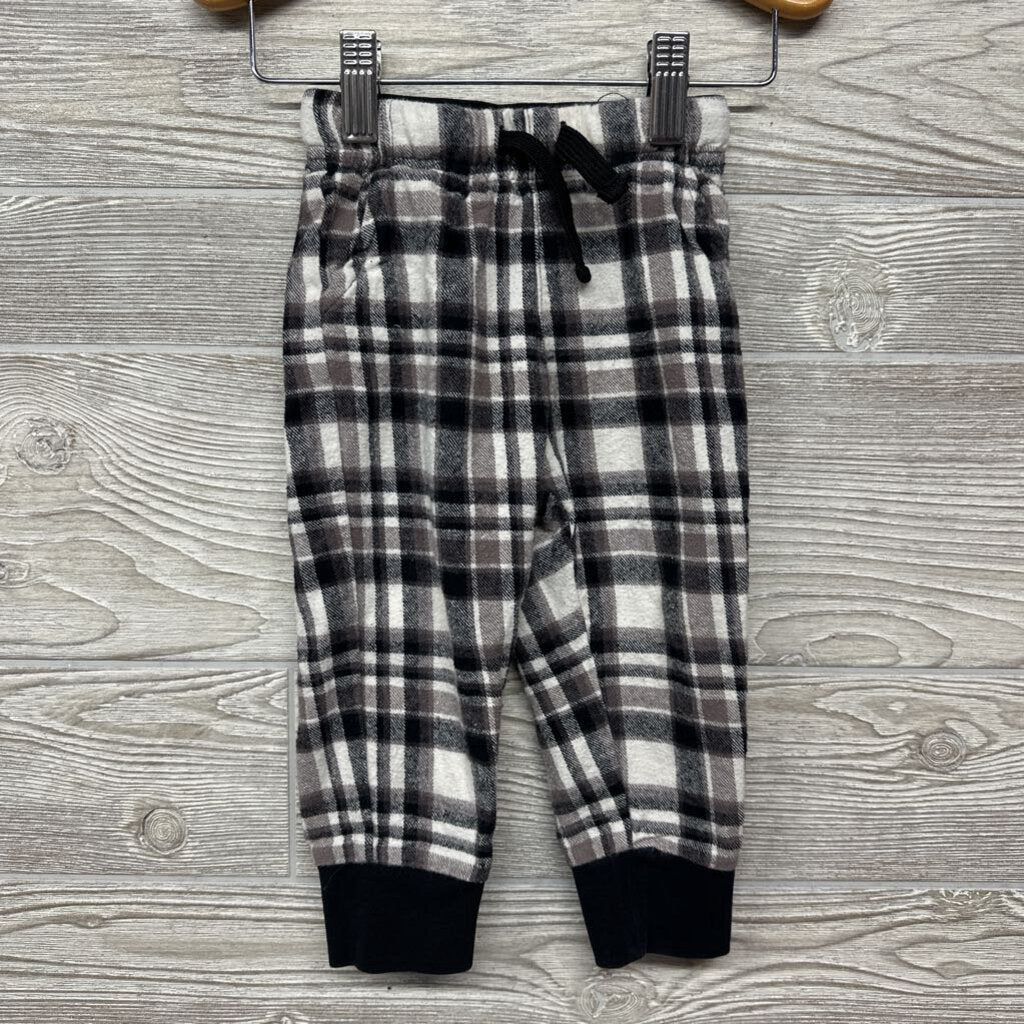 Plaid Jogger Pants 12M