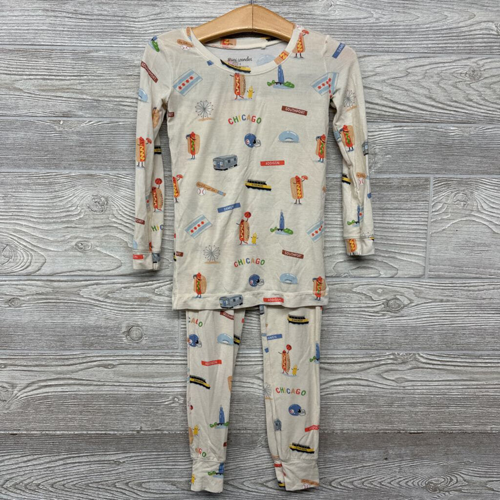 2 Pc Bamboo Pj Chicago Theme 5t