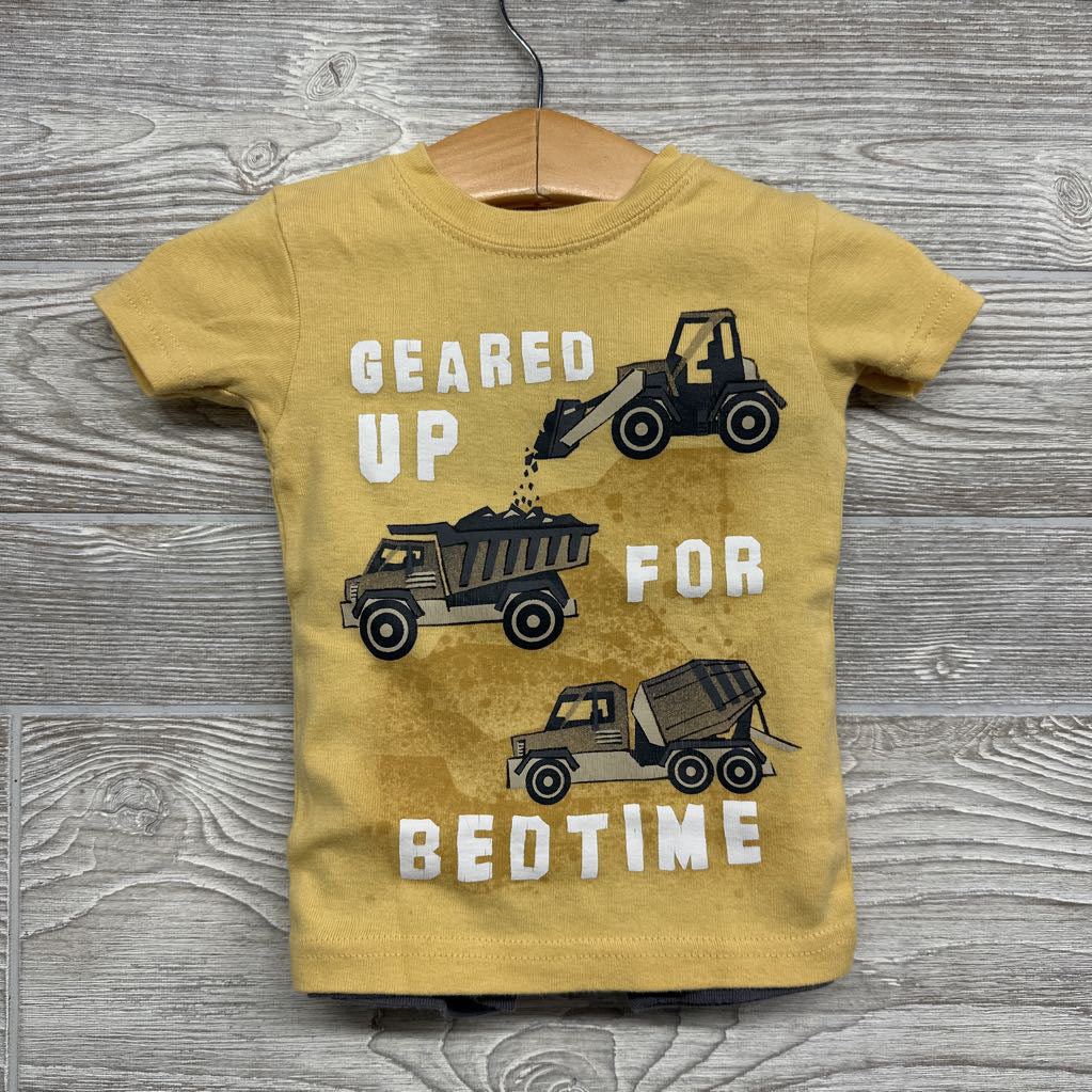 2 Pc PJs Geared Up For Bedtime 12m