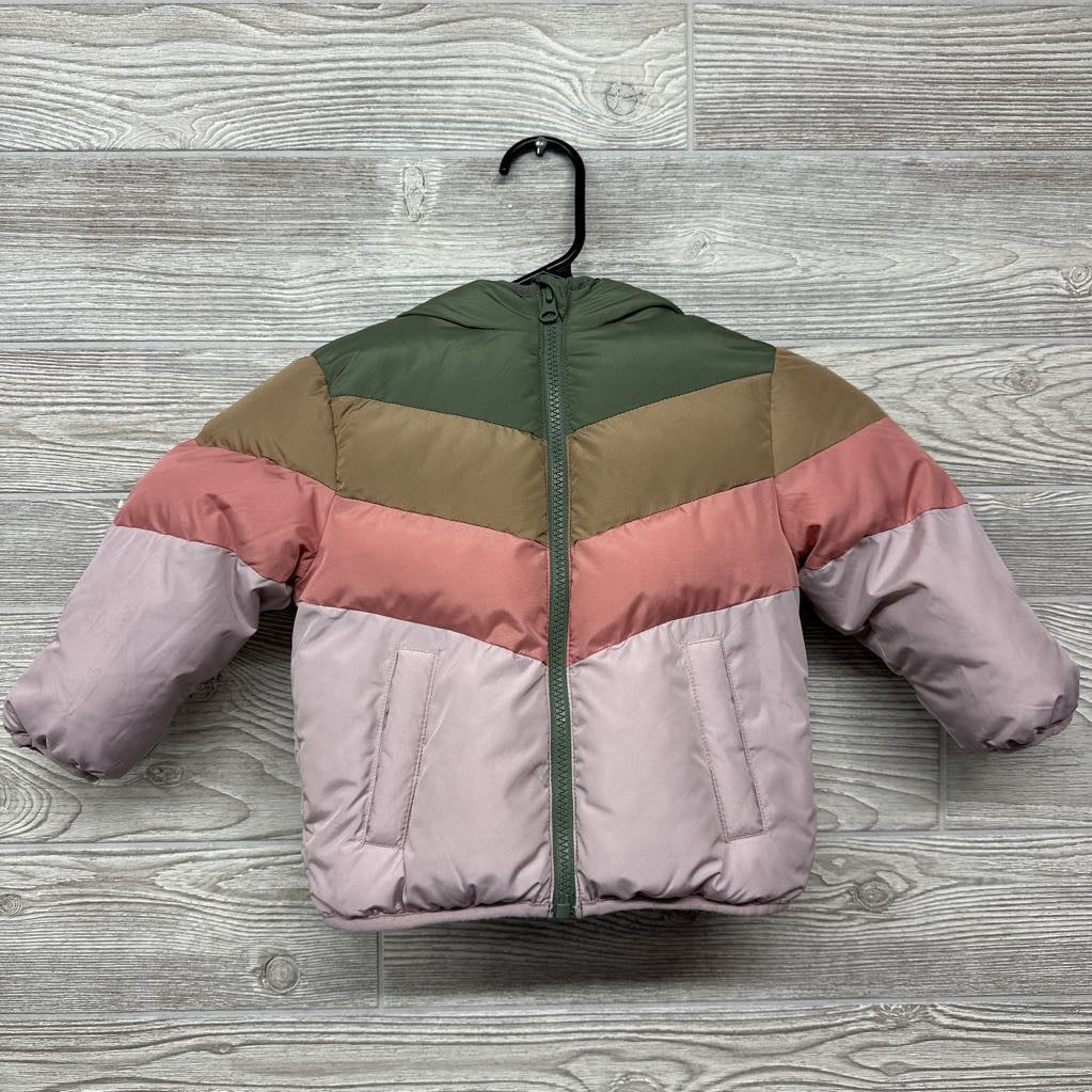 Puffer Coat Stripes