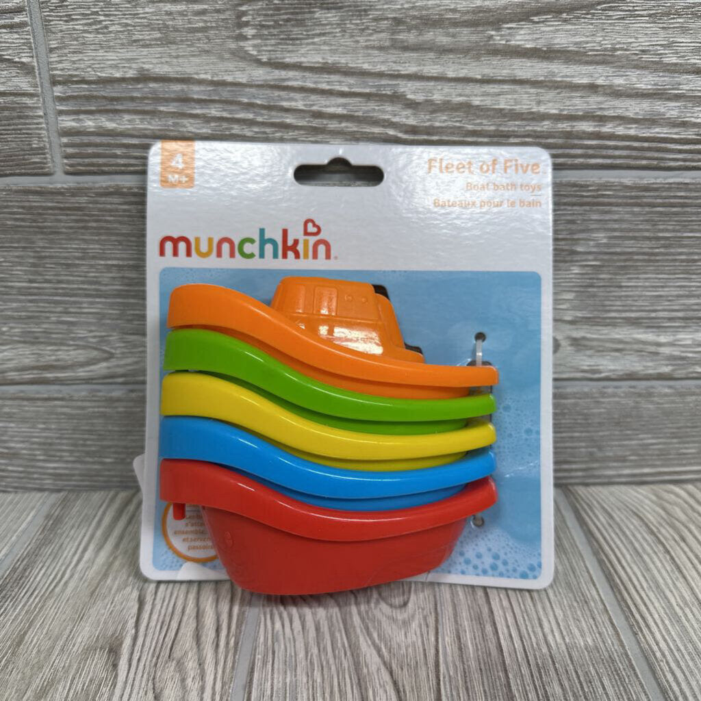 NEW Feet Of Five Boats