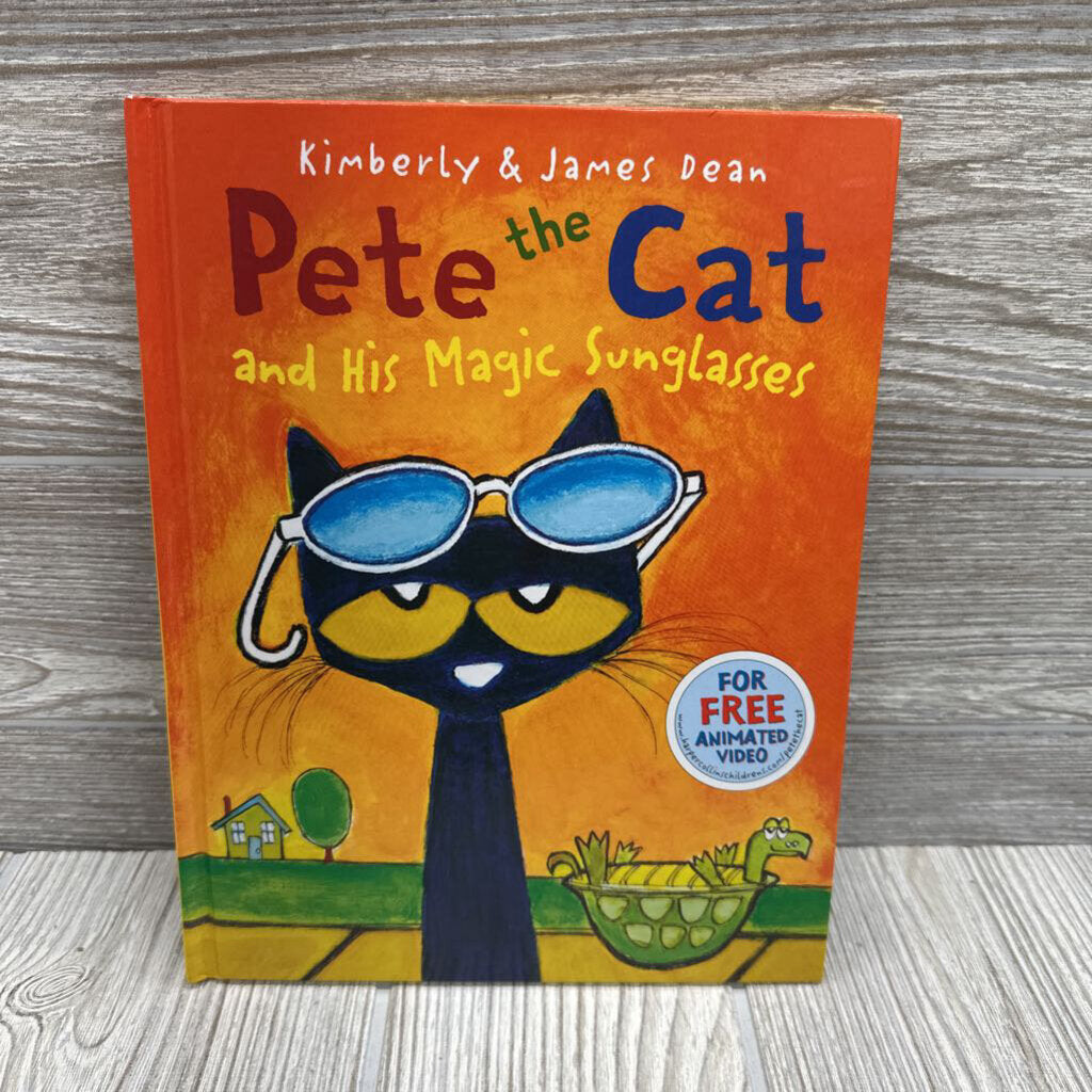 Pete The Cat & His Magic Sunglasses Hardcover Book