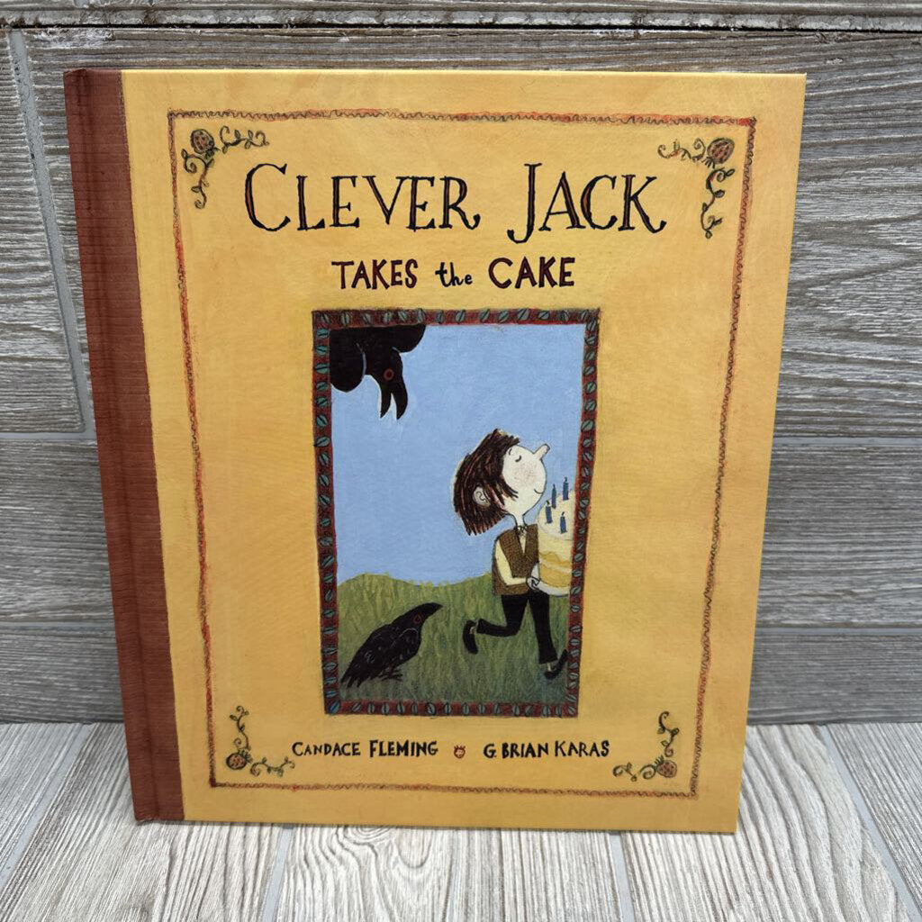 Clever, Jack Takes The Cake Hardcover Book