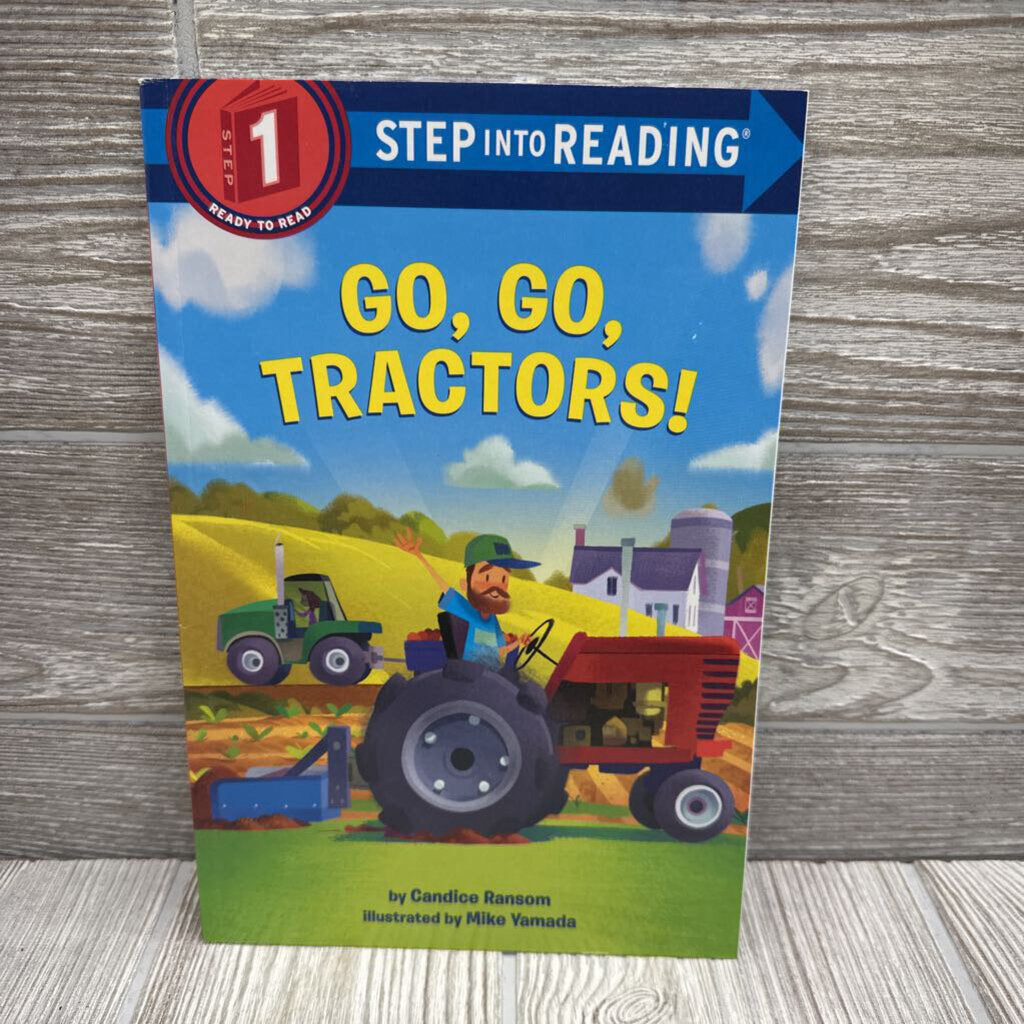 Step Into Reading Go, Go, Tractors