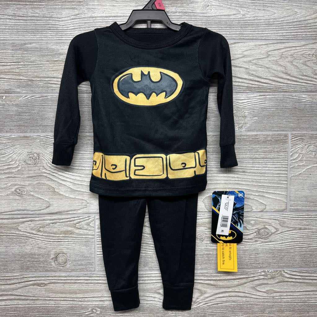 NEW 2 Pc Batman Pjs 18M