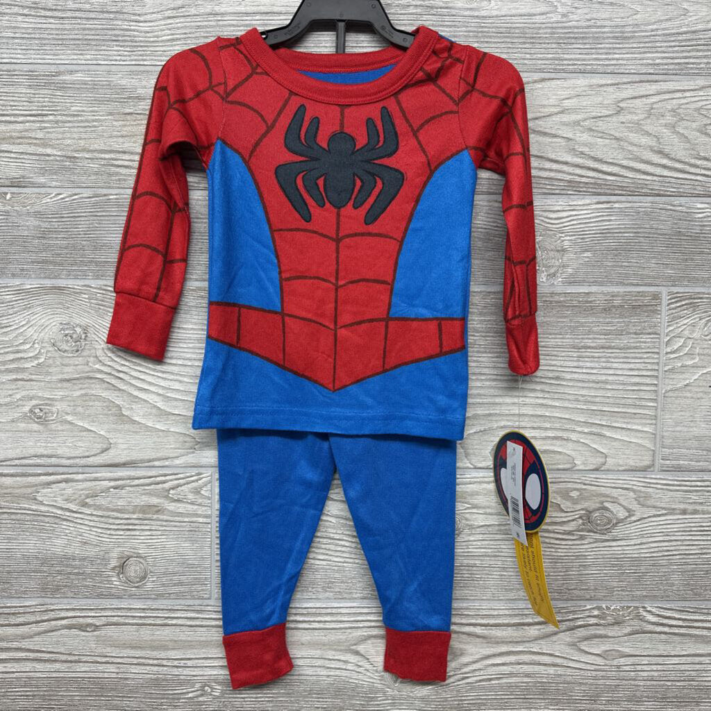 NEW 2 Pc Spider-man Pjs 18M