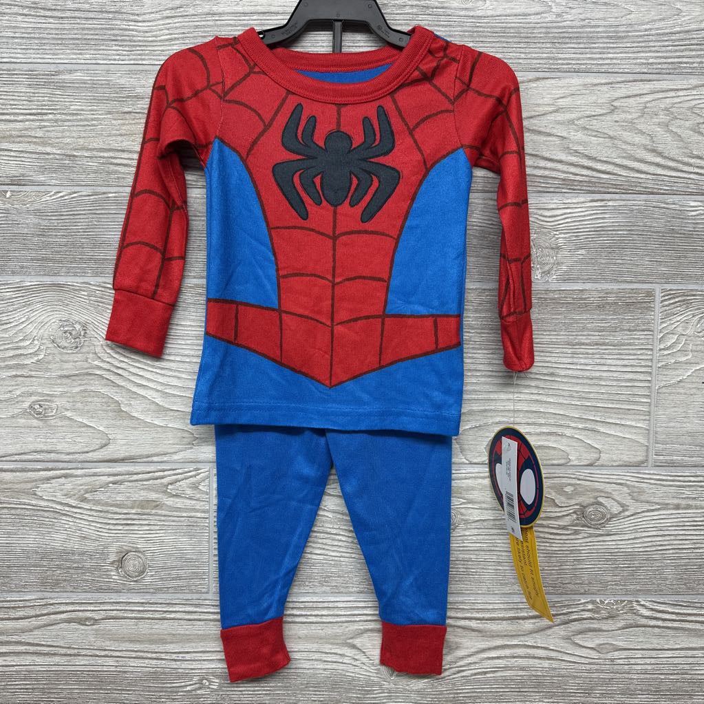 NEW 2 Pc Spider-man Pjs 18M