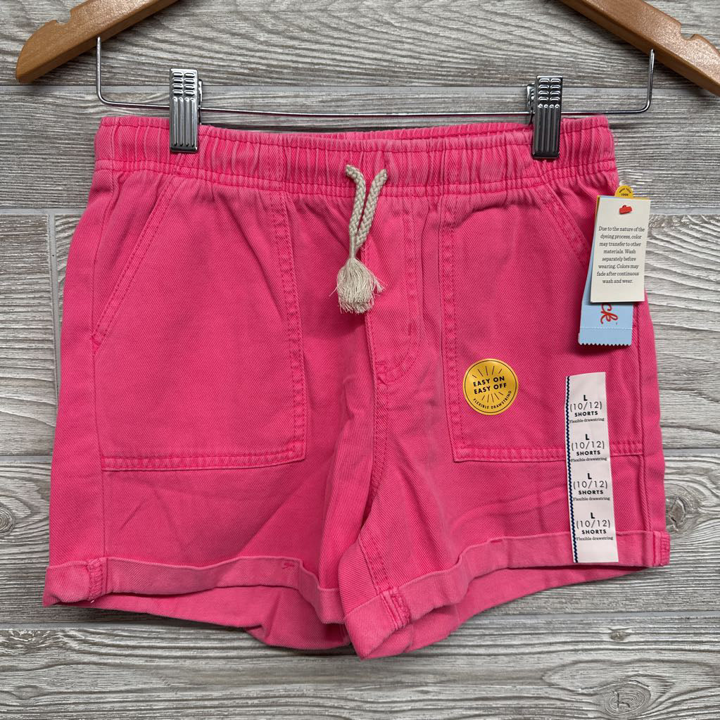 NEW Weathered Drawstring Denim Shorts 10