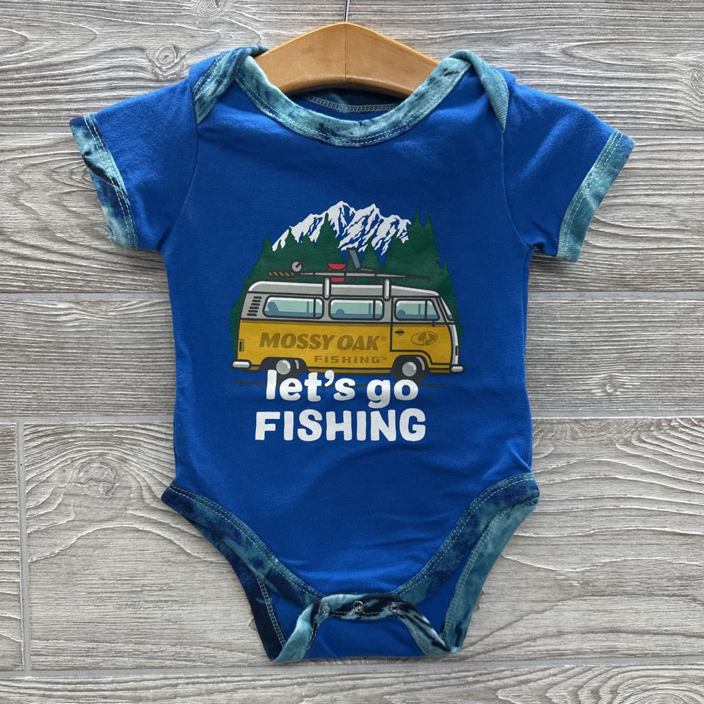 Bodysuit Let's Go Fishing 0-3M