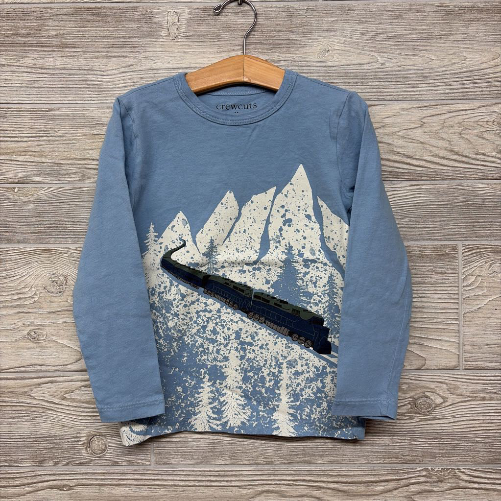 LS Shirt Snow Train 4-5