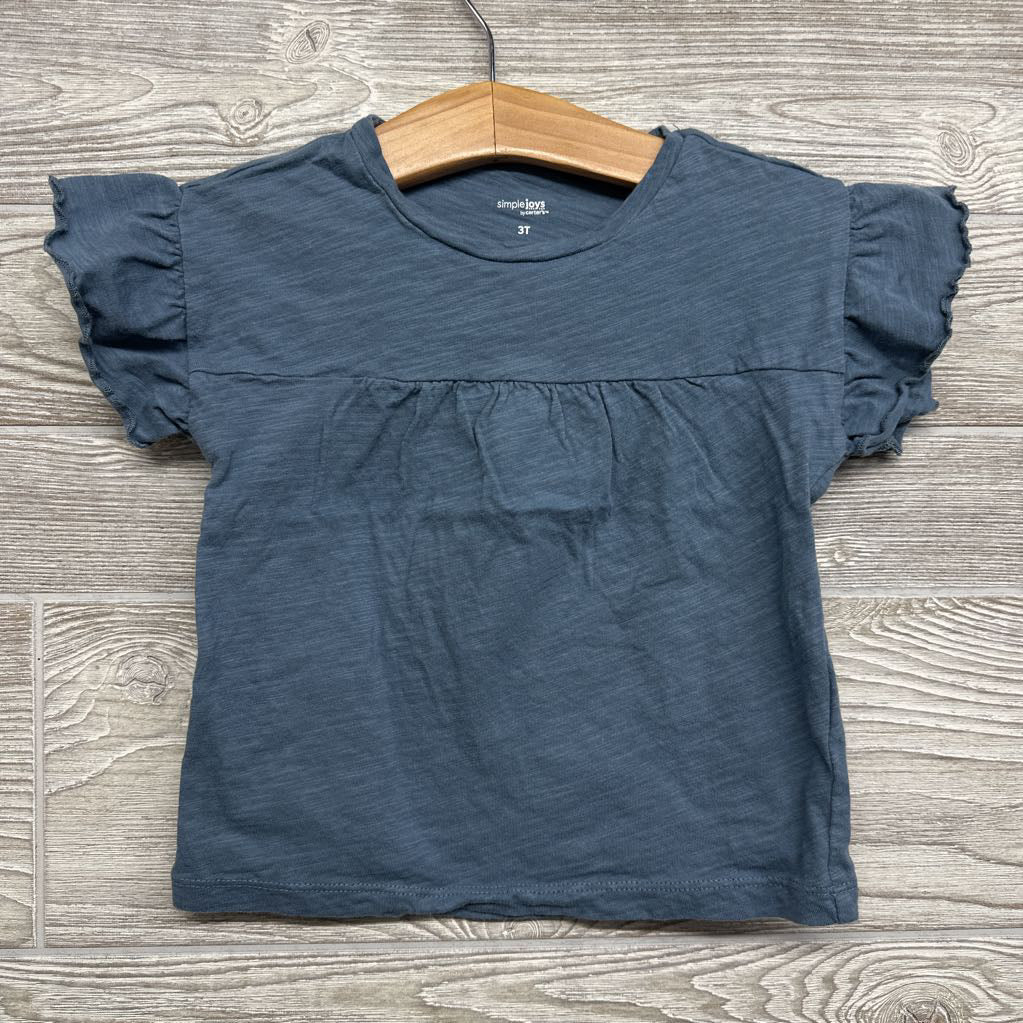 Flutter Sleeve Shirt 3t