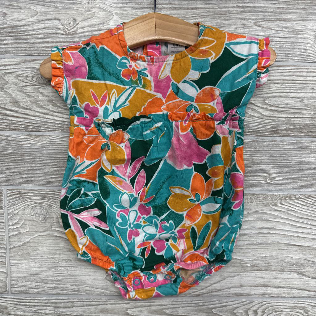 Romper Flowers 6m