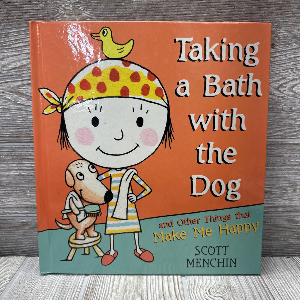 Taking A Bath With The Dog Hardcover Book