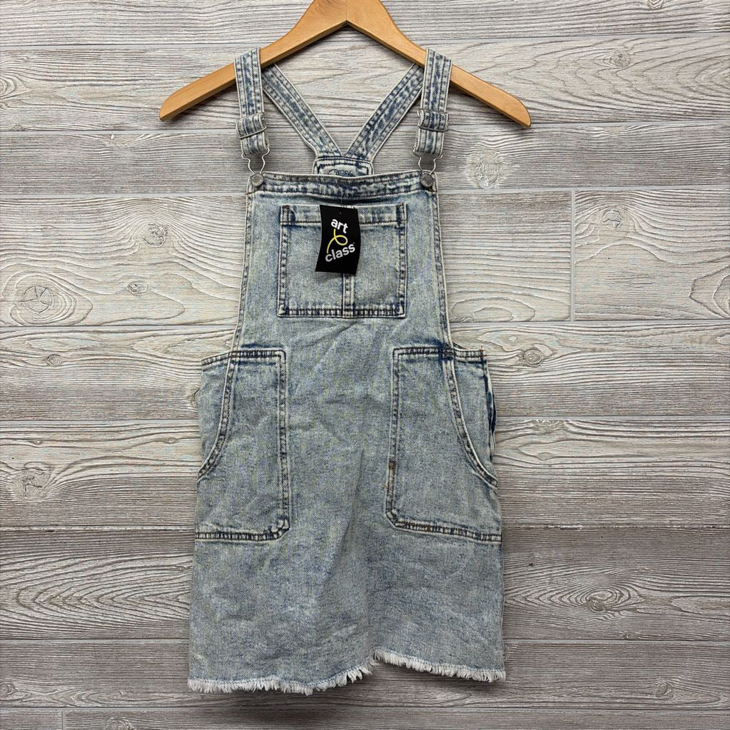 NEW Denim Jumper Frayed 10-12