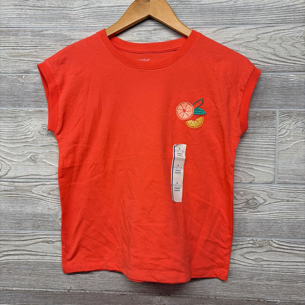 NEW Shirt Lemon Orange 10-12