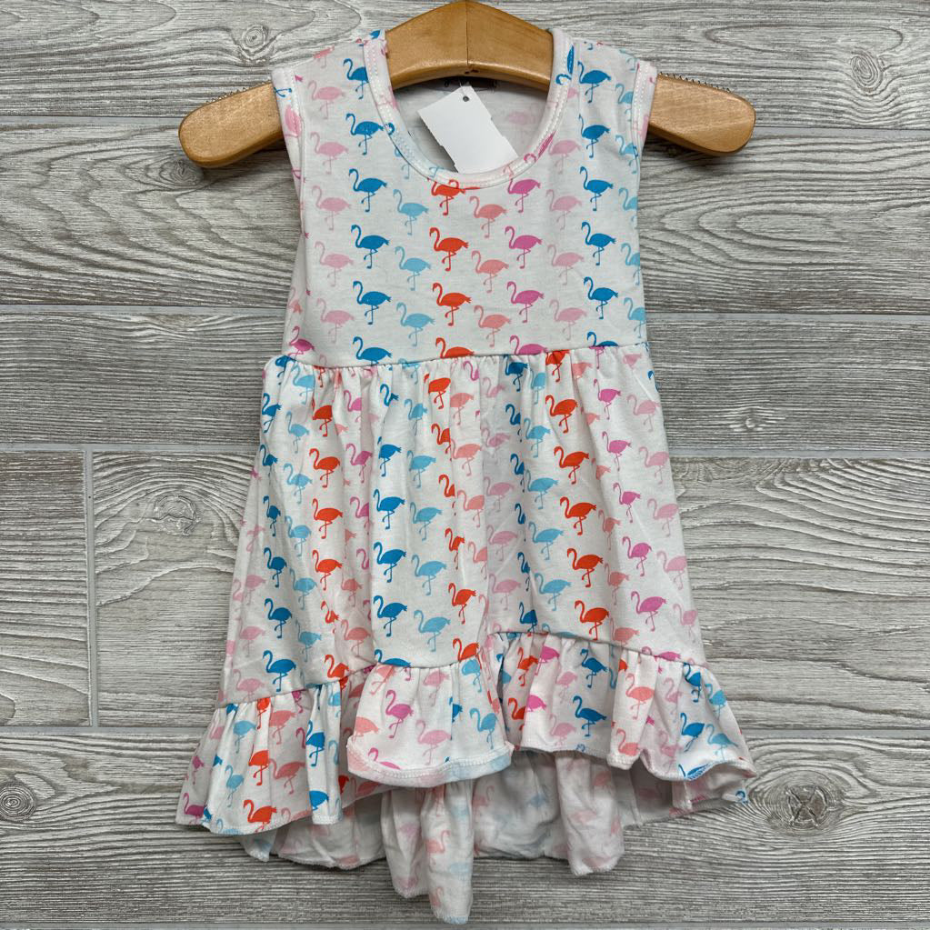 NEW Tank Dress Flamingos