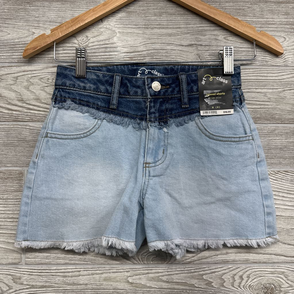NEW High Rise Ombre Relaxed Shorts 8