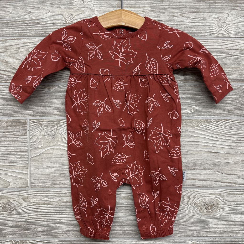 LS Outfit Leaves 0-3m