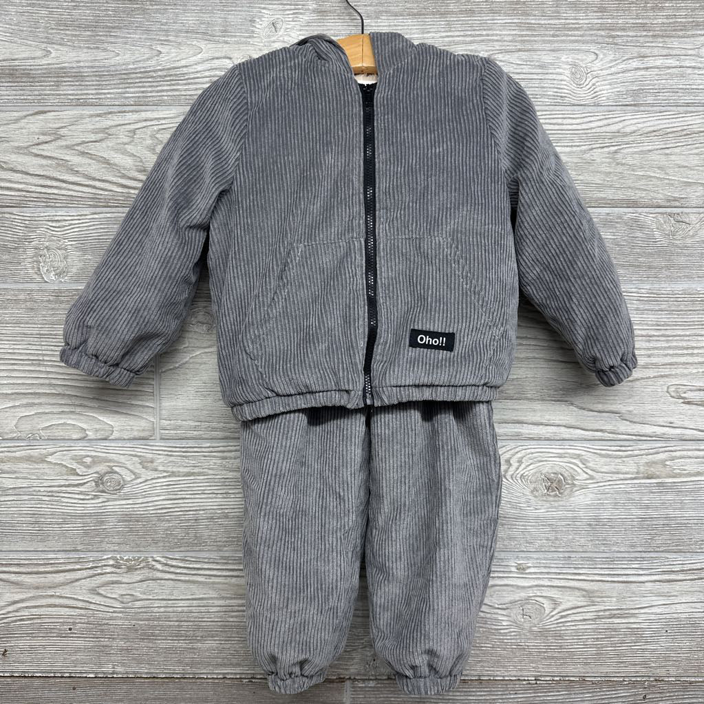 Plush Lined Jacket & Pants 18M