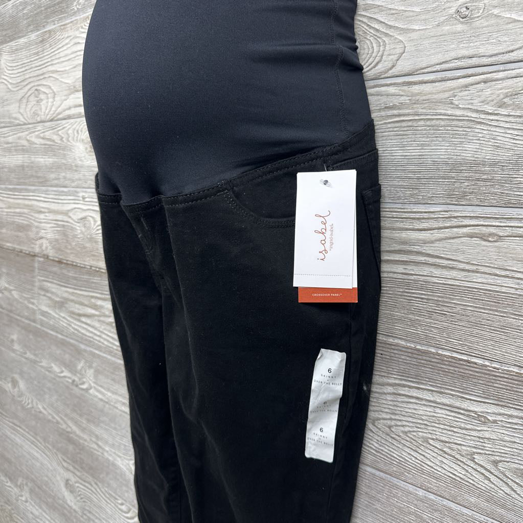 NEW Full Panel Skinny Jeans 6/Sm