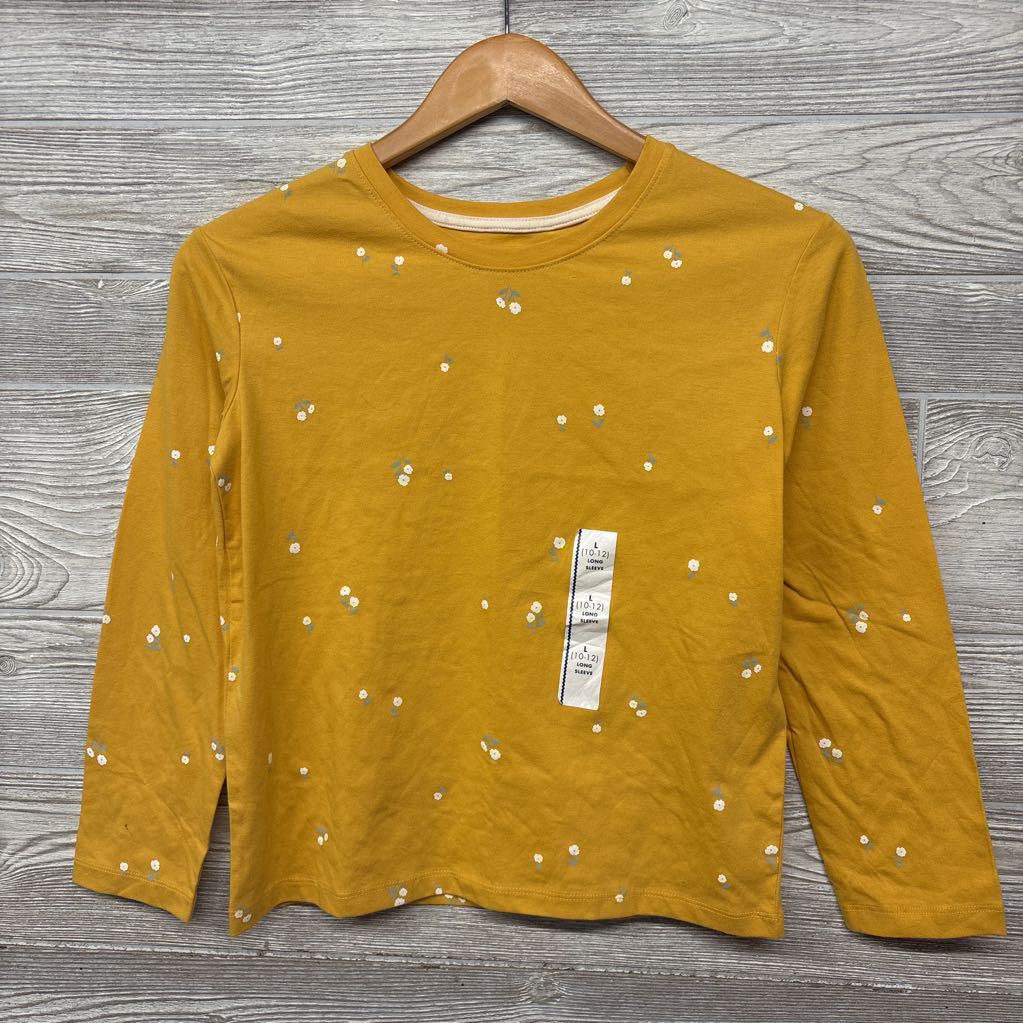 NEW LS Shirt Flowers 10-12