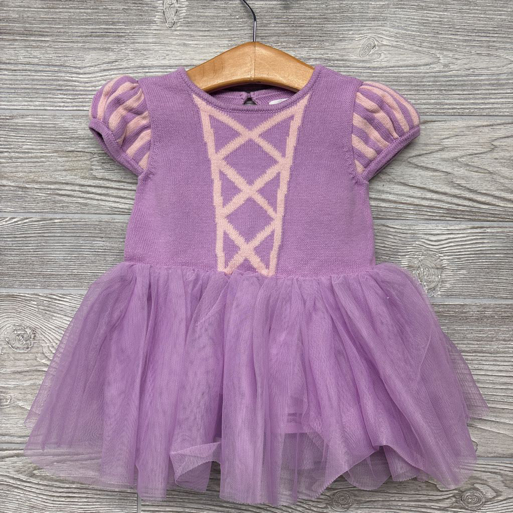 Knit Tulle Rapunzel Dress 6-12m