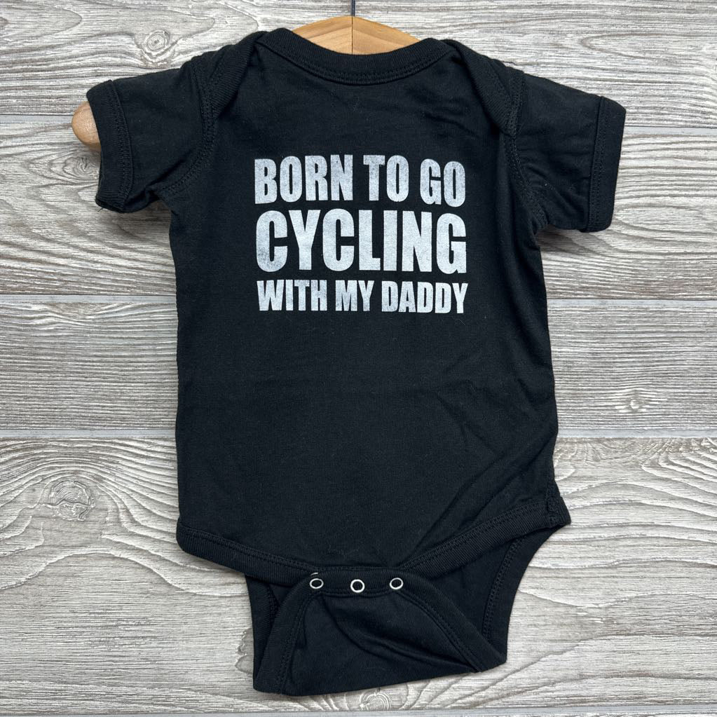 Bodysuit Born To Go Cycling With My Daddy