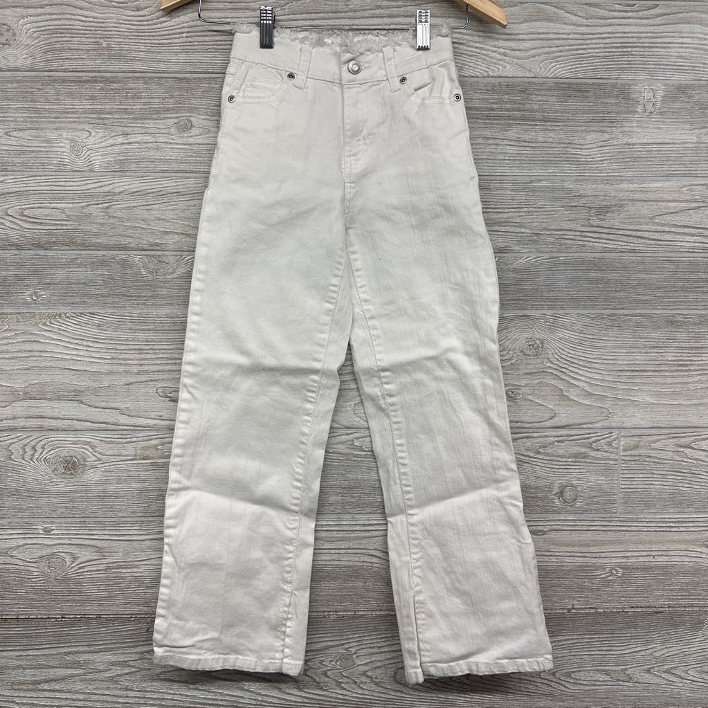 Wide Jeans Embroidered Pockets 8