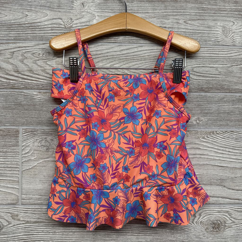2 Pc Swimsuit Flowers 7