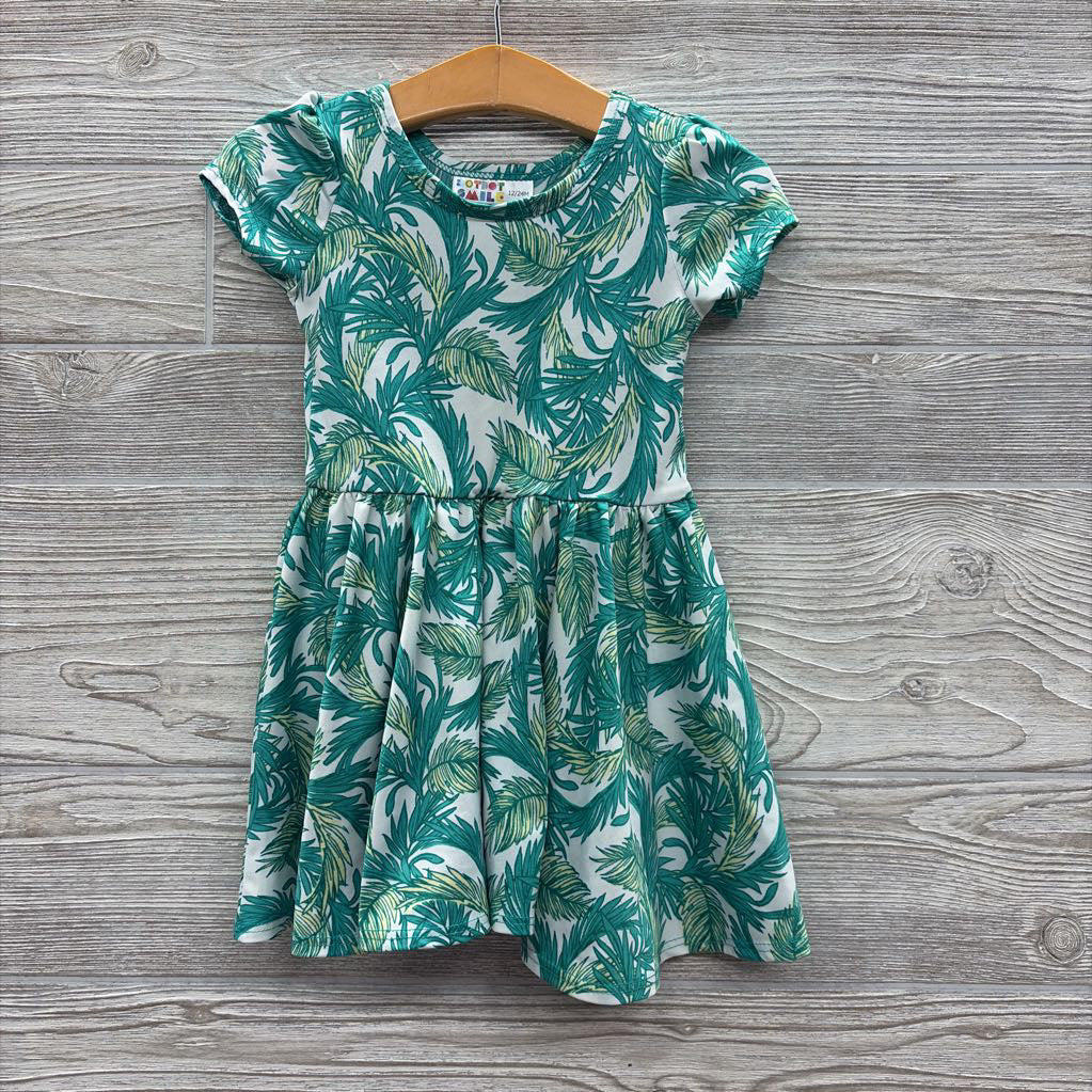 Twirl Dress Leaves 12-24m