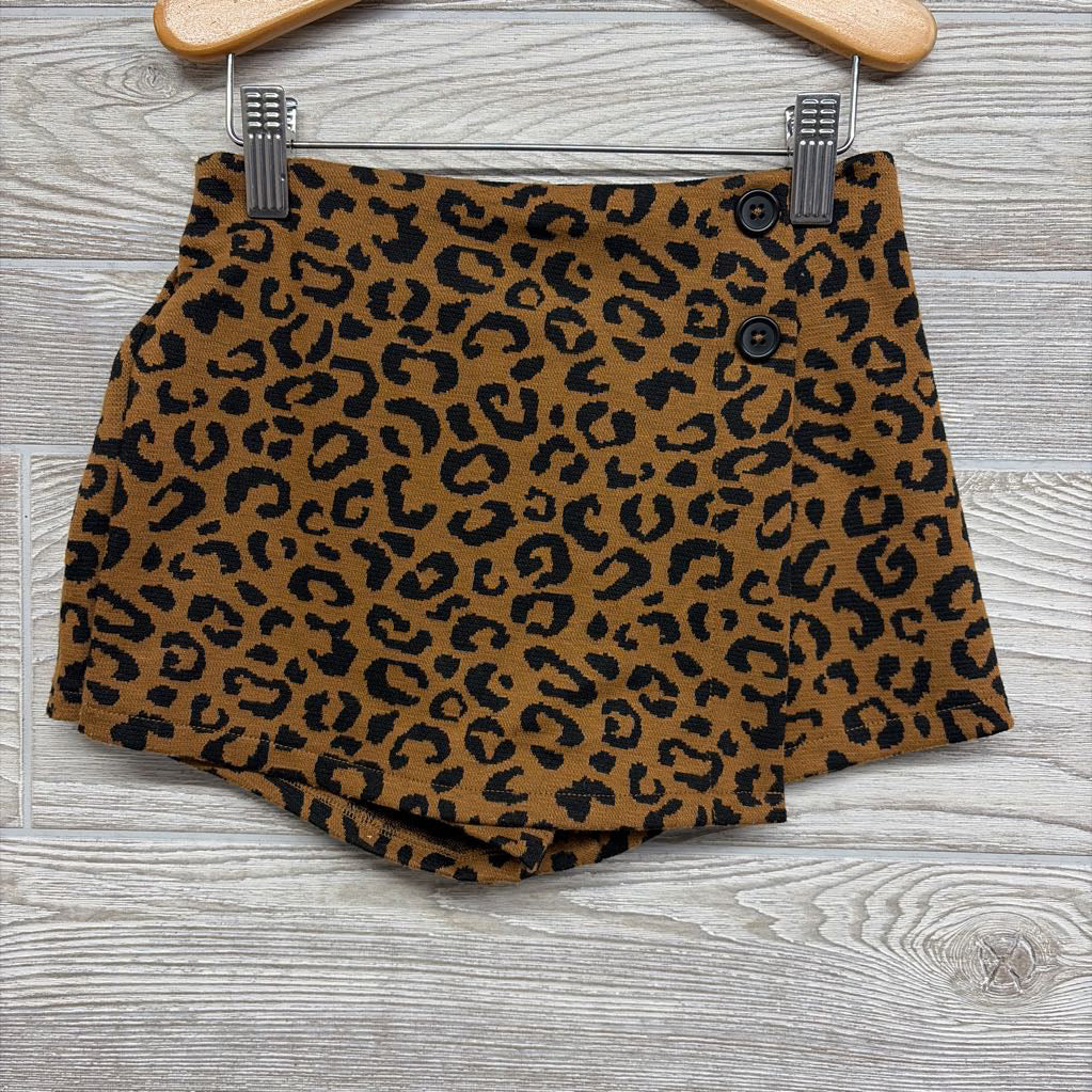 Wrap Front Skort Animal Print 5