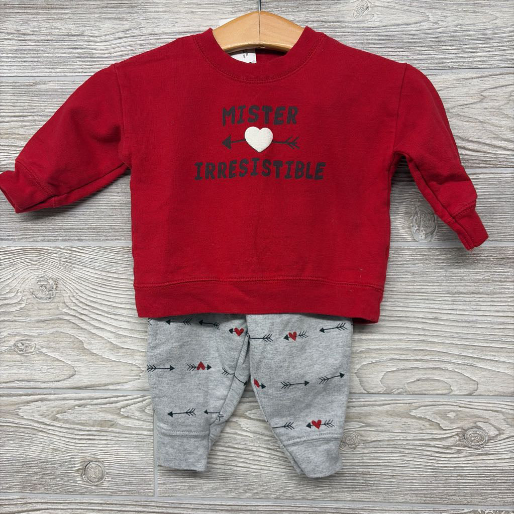 Crewneck Mr. Irresistible & Sweatpants 9M